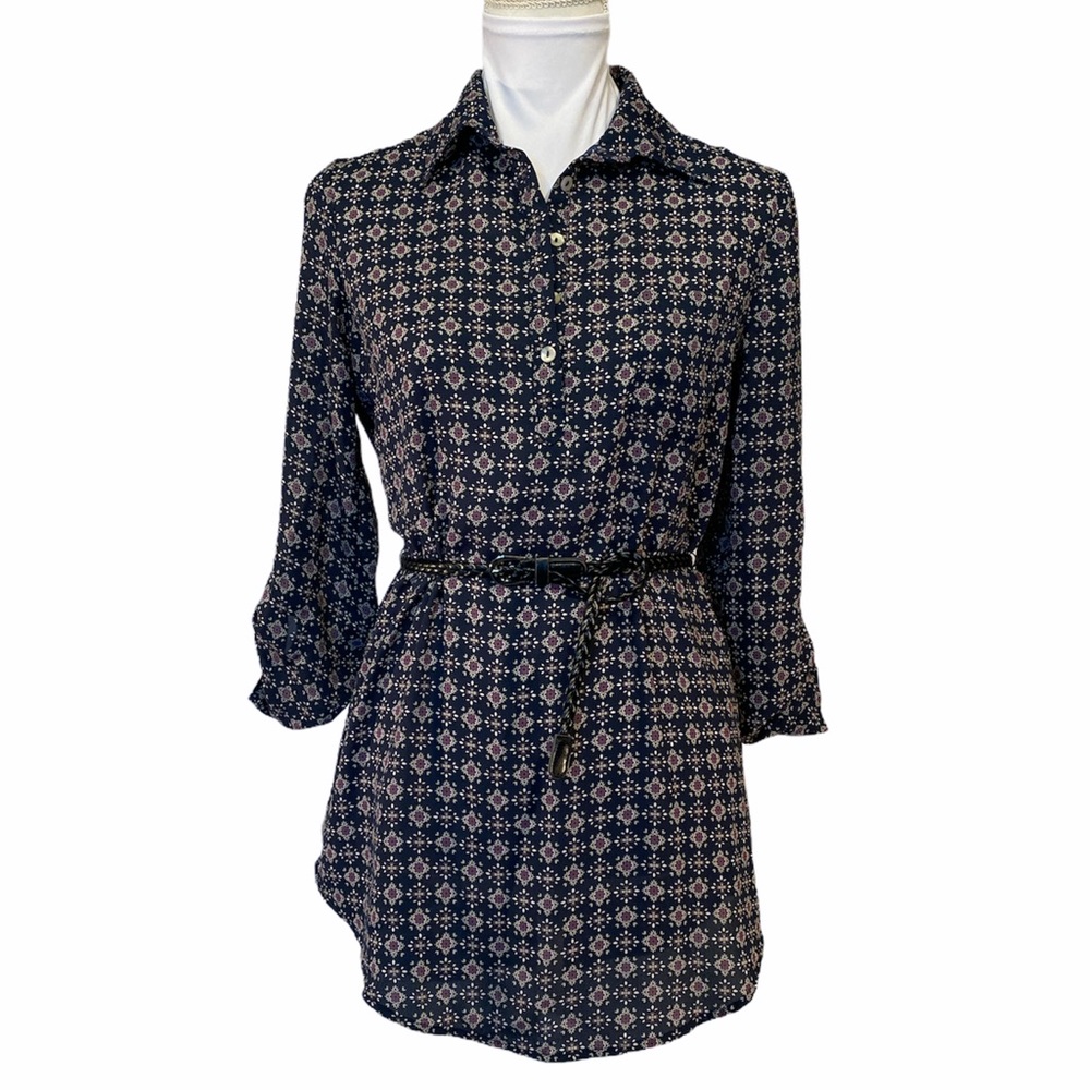 About a Girl L/S Belted Top. Size XS.